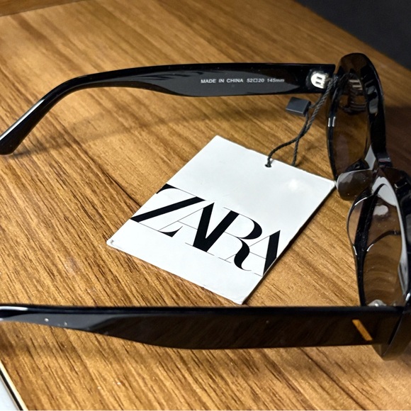 Nwt- zara- oval acetate sunglasses - Picture 7 of 7